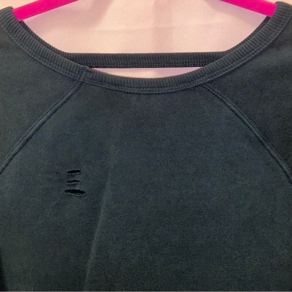 Harley-Davidson Motorcycle Black Ripped Logo Sweatshirt XXL - Picture 9 of 10